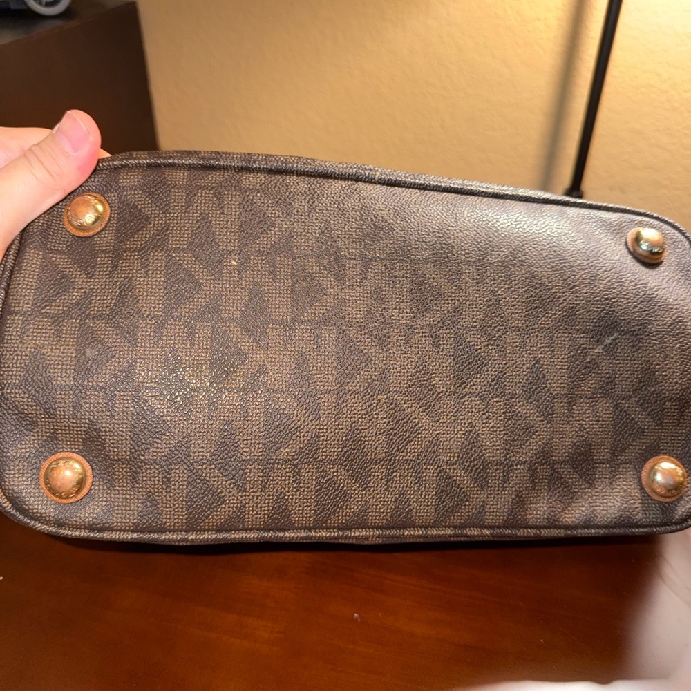 2016 Michael KorsDark Brown Signature Tote - Picture 4 of 10